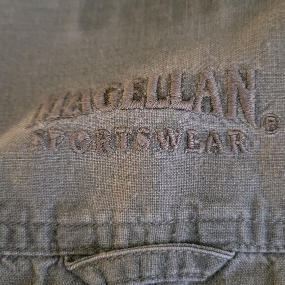 Magellan Outdoors Mens Shirt Size 3XL Cotton Dual Pockets Gorpcore Vented - Picture 5 of 8